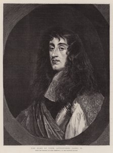 De Hertog van York, later James II (gravure) door English School