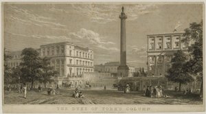 De zuil van de hertog van York, Carlton Terrace, St James