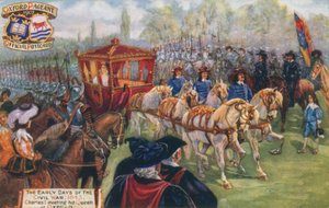 De Vroege Dagen van de Burgeroorlog, 1643 door English School