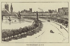 De Embankment zoals het is door English School