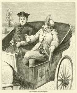 De keizer en de sergeant (gravure)