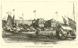 De Engelse fabrieken in Canton