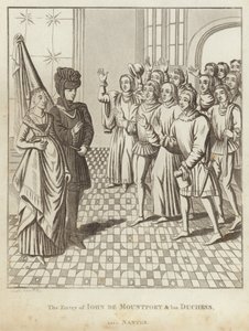 De Intocht van Jan de Montfort en zijn Hertogin in Nantes
