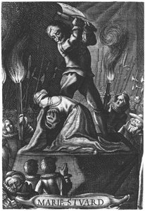 De Executie van Mary Queen of Scots (1542-87) 8 februari 1587