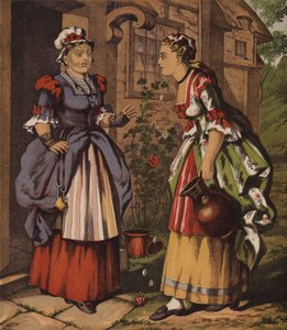 De Fee Bij De Fontein, Of De Twee Meisjes