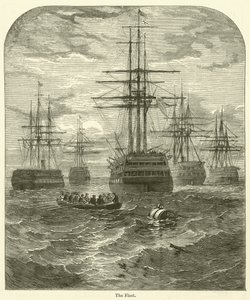 De vloot (gravure)