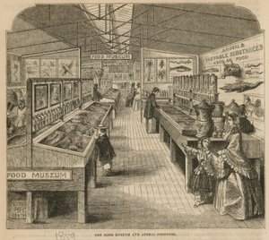 Het Voedselmuseum en Dierlijke Producten, South Kensington Museum