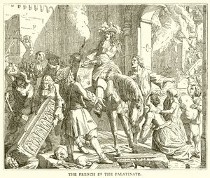 De Fransen in de Palts door English School