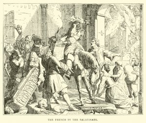 De Fransen in de Palts door English School