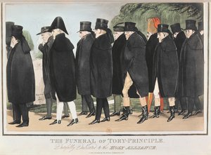 De begrafenis van Tory Principle, c. april 1827