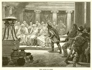 De Galliërs in Rome door English School