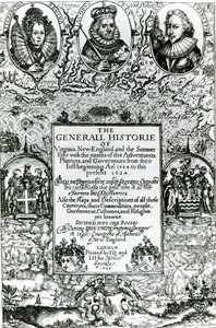 De Algemene Geschiedenis van Virginia, New England en de Zomer Eilanden