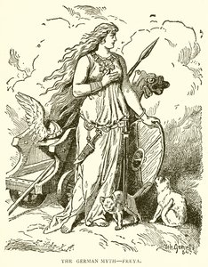 De Duitse mythe--Freya door English School
