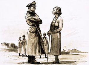 De Duitsers die de Kanaaleilanden bezetten ontmoetten een formidabele tegenstander in de Dame van Sark door English School