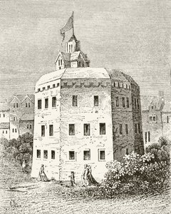 Het Globe Theatre, Southwark, uit 