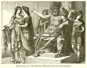 De Goden van het Noorden--Wotan en zijn Dochters