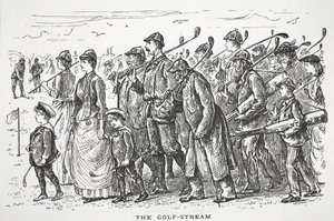 De Golfstroom, illustratie uit Punch door English School