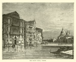 Het Grote Kanaal, Venetië door English School