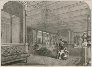 De Grote Salon van de Great Eastern door English School