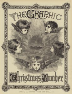 Het grafische kerstnummer (gravure) door English School