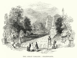 De Grote Waterval, Chatsworth door English School