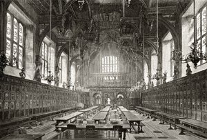 De Grote Zaal van de Middle Temple, uit 