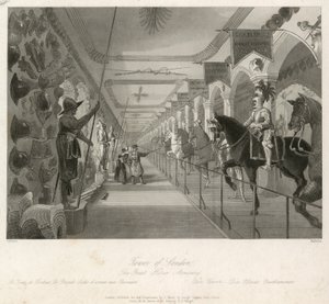 De Grote Wapenrusting in de Tower of London door English School