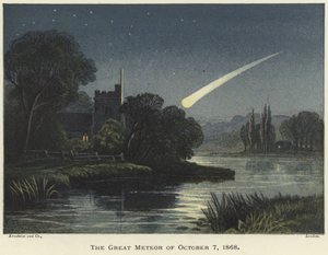 De Grote Meteoor van 7 oktober 1868 door English School