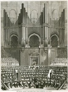 Het grote orgel in de Royal Albert Hall