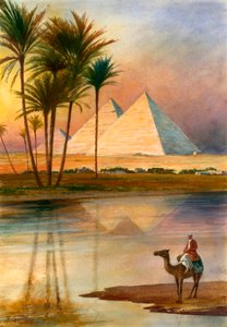 De Grote Piramide van Gizeh door English School