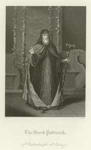 De Griekse Patriarch van Constantinopel, 18e eeuw door English School