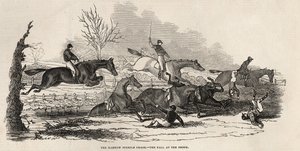 De Harrow Steeple Chase: De val bij de beek, uit 