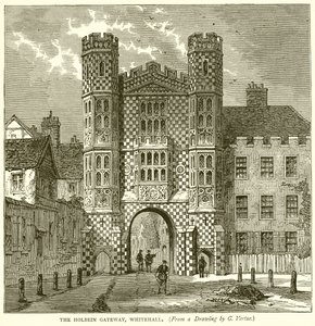 De Holbein Poort, Whitehall door English School