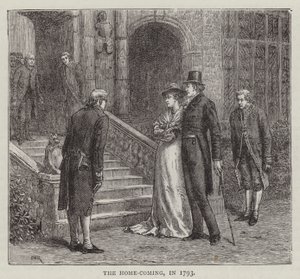 De thuiskomst, in 1793 door English School