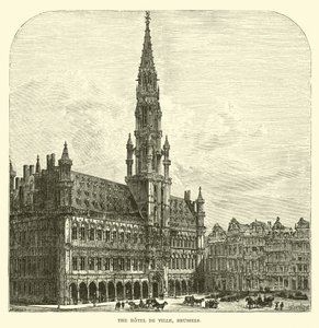 Het Stadhuis, Brussel door English School