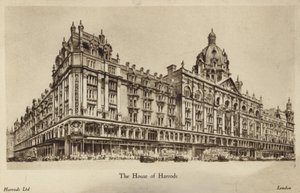 Het huis van Harrods, Londen door English School