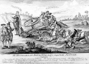 De Hongaarse Ramp, een vervolg op de Moeras, 1757 door English School