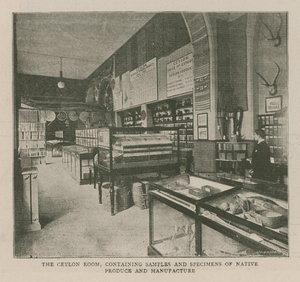 Het Imperial Institute: De Ceylon Kamer
