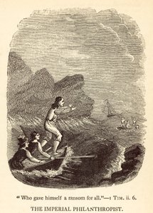 De keizerlijke filantroop (gravure)