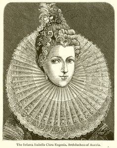De Infanta Isabella Clara Eugenia, Aartshertogin van Oostenrijk door English School