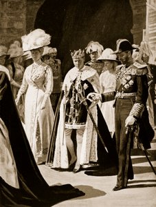 De Investituur van de Prins van Wales, 1911