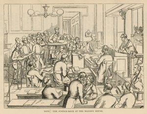 De Rechtbankkamer in het Mansion House
