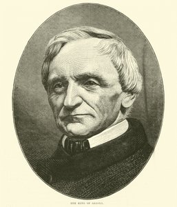 De koning van Saksen, oktober 1870 door English School