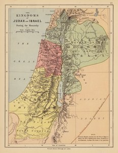 De Koninkrijken van Juda en Israël, tijdens de Monarchie