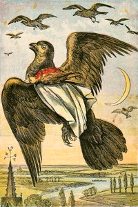 De vlieger en Cock Robin door English School