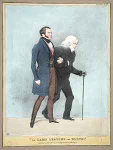 De Kreupele leidt de Blinde, uitgegeven 1832 door English School
