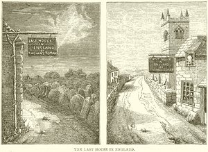 Het laatste huis in Engeland, het eerste huis in Schotland