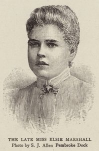 De Wijlen Juffrouw Elsie Marshall