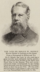De Laatste Sir Oswald W Brierly door English School