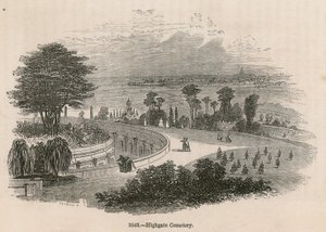 De Libanon Catacombe, Highgate Cemetery, Londen door English School